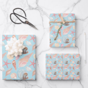 Feuille De Papier Cadeau Par la série Sea