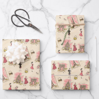 Feuille De Papier Cadeau Paris 2