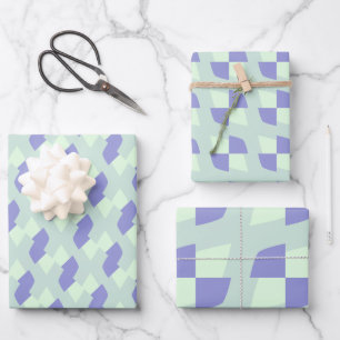 Feuille De Papier Cadeau Pastel Purpliana 4 motif