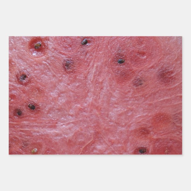 Feuille De Papier Cadeau Pastèque (Devant)