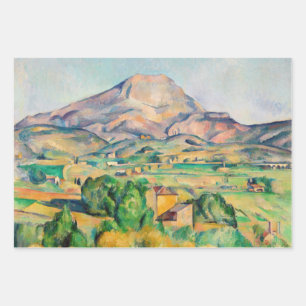 Feuille De Papier Cadeau Paul Cezanne - Mont Sainte-Victoire