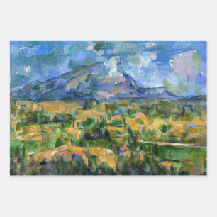 Feuille De Papier Cadeau Paul Cezanne - Mont Sainte-Victoire