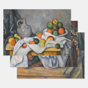 Feuille De Papier Cadeau Paul Cezanne - Toujours Vie Sélection de chefs-d'o