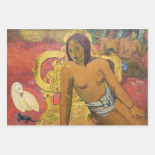 Feuille De Papier Cadeau Paul Gauguin - Vairumati