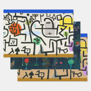 Feuille De Papier Cadeau Paul Klee Rich Harbour Expressionnisme Abstrait