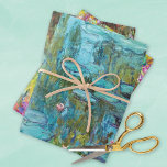 Feuille De Papier Cadeau Paysages du jardin du Monet<br><div class="desc">Envelopper des feuilles de papier représentant les chefs-d'oeuvre d'art intemporels de Claude Monet (1840-1926),  le célèbre artiste impressionniste français. Laissez-vous tenter par la beauté enchanteresse des célèbres Water Lilies et Iris Gardens de Monet,  qui captent l'essence de la nature dans une symphonie de couleurs.</div>