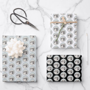 Feuille De Papier Cadeau Peinture de berger anatolienne - Art original de c