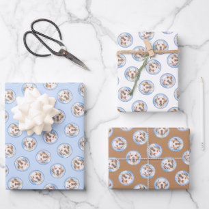 Feuille De Papier Cadeau Peinture de l'espagne de combre mignonne Art de ch