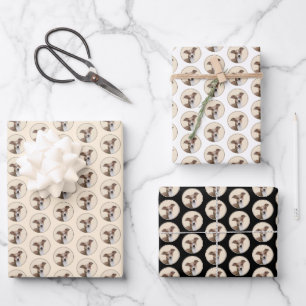 Feuille De Papier Cadeau Peinture italienne Greyhound - Cute Original Chien