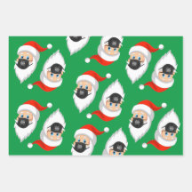 Père Noël est en attente de quarantaine