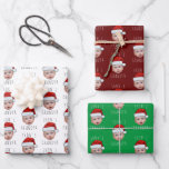 Feuille De Papier Cadeau Personnalisé Visage bébé Père Noël Chapeau Photo d<br><div class="desc">Fantastique Personnalisé Visage de bébé Père Noël Enveloppement de photos Feuilles de papier, Remplacez le visage de ce elfe par votre photo préférée (assurez-vous de recadrer autant que possible sur le visage et utilisez une application pour enlever l'arrière - plan) et personnalisez ce drôle Feuilles de papier d'enveloppement de Noël...</div>