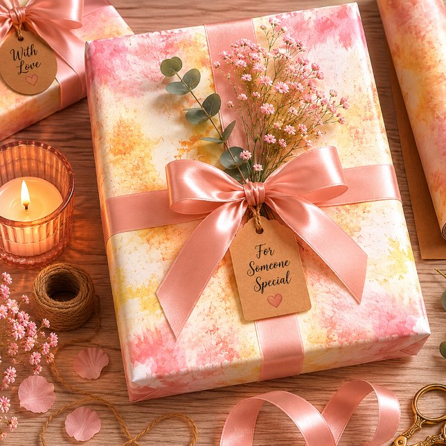 Feuille De Papier Cadeau Pétales dans la Brume (Créateur téléchargé)