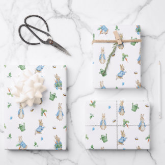 Feuille De Papier Cadeau Peter Rabbit Baby