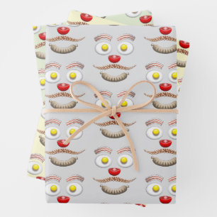 Feuille De Papier Cadeau Petit déjeuner anglais de la fête des pères
