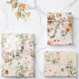 Feuille De Papier Cadeau Petite impression Néerlandais StillLife Floral Art