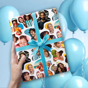 Feuille De Papier Cadeau Photo personnalisée