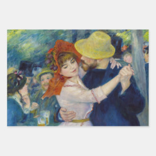 Feuille De Papier Cadeau Pierre-Auguste Renoir - Danse à Bougival