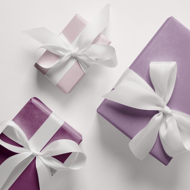 Feuille De Papier Cadeau Pink violet de Noël (Christmas Pink Purple Wrapping Paper Sheets)