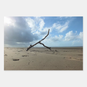 FEUILLE DE PAPIER CADEAU PLAGE