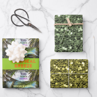 Feuille De Papier Cadeau Plage Tropical Breeze Bali