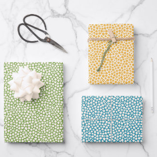 Feuille De Papier Cadeau Plomb de fleurs ditsy