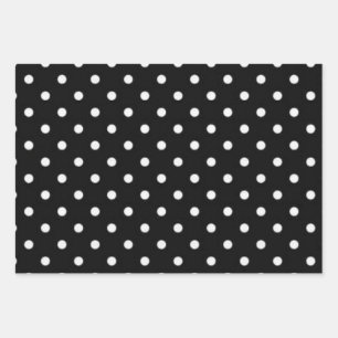 Feuille De Papier Cadeau Polka dot