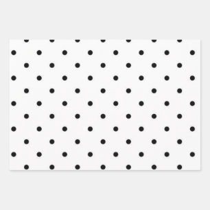 Feuille De Papier Cadeau Polka dot