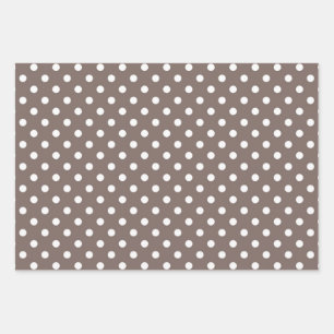Feuille De Papier Cadeau Polka dot