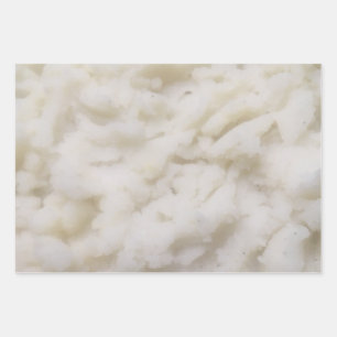 Feuille De Papier Cadeau Pommes de terre concassées