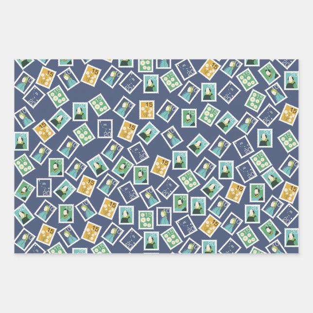 Feuille De Papier Cadeau Postal Worker Wrapping Paper (Devant)