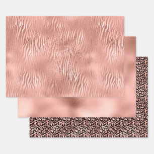 Feuille De Papier Cadeau Posters de animaux