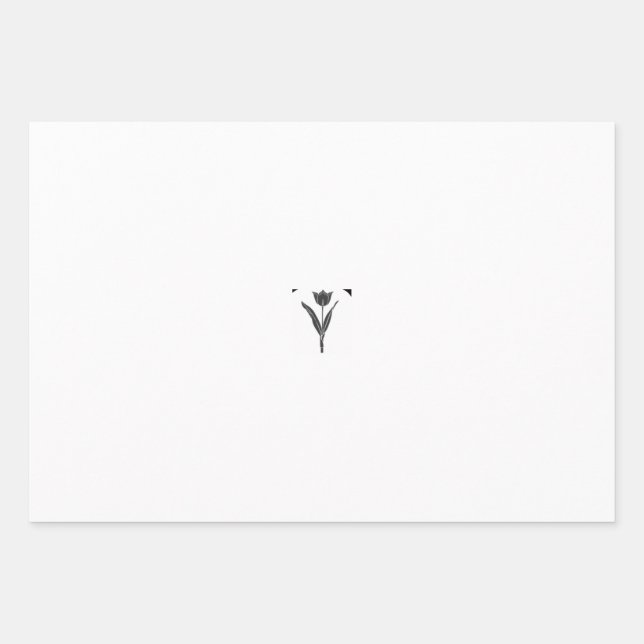 Feuille De Papier Cadeau Pour (Devant)