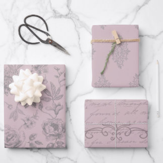 Feuille De Papier Cadeau Precious Pink Paper