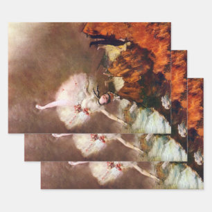 Feuille De Papier Cadeau Première danseuse, Rosita Mauri par Edgar Degas