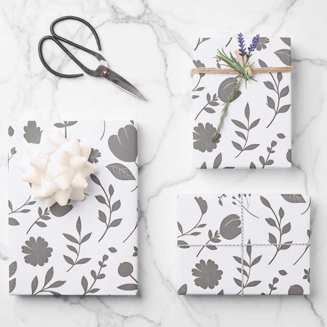 Feuille De Papier Cadeau Pure Botanical  (Créateur téléchargé)