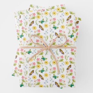 Feuille De Papier Cadeau Quel monde printanier merveilleux