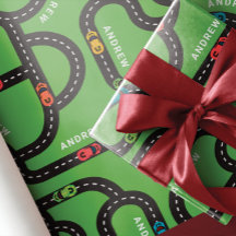 Race Track Boys Anniversaire Vert