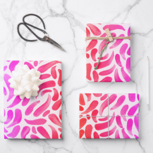 Feuille De Papier Cadeau Rainbow Art Theme Peinture Fille Anniversaire