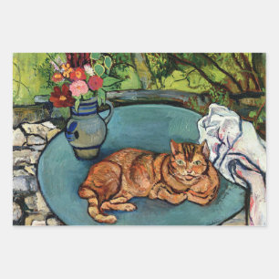 Feuille De Papier Cadeau Raminou et Pitcher avec oeillets