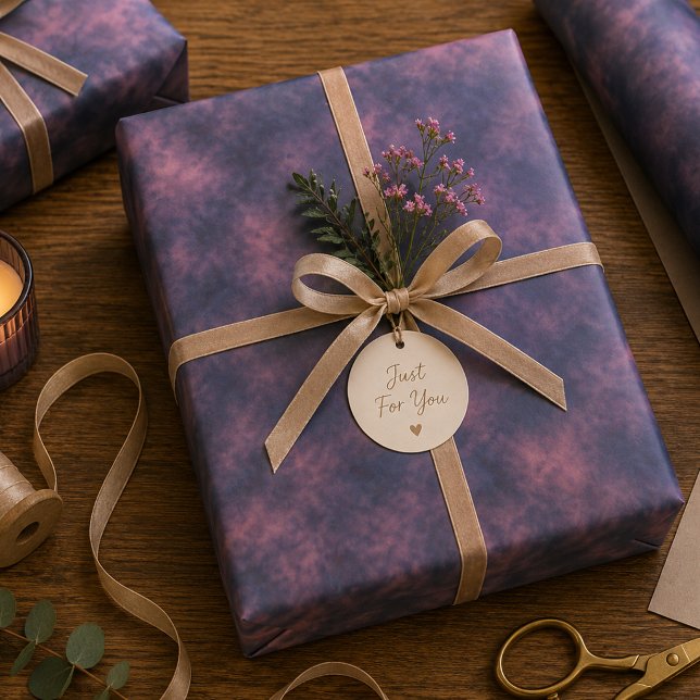 Feuille De Papier Cadeau Reflets de retombées de cendres (Créateur téléchargé)