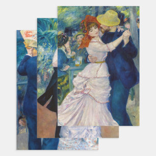 Feuille De Papier Cadeau Renoir - Dance serie : Bougival, Ville & Pays