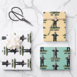 Feuille De Papier Cadeau Reste Déplaisant ! Le monstre de Frankenstein