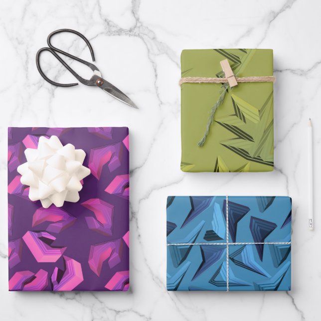 Feuille De Papier Cadeau Robot Decon (Recto)