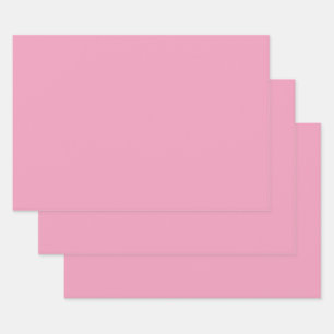 Feuille De Papier Cadeau  Rose Amaranth (couleur solide) 
