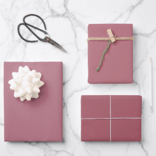 Feuille De Papier Cadeau Rose Gold Turc Rose Clair 3 Tons