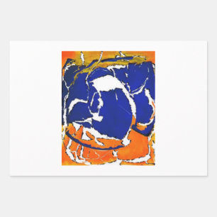 Feuille De Papier Cadeau Rothko ou Pollock v4 par Unknown