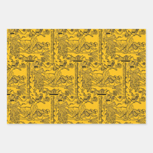 Feuille De Papier Cadeau Saint Christophe catholique romain