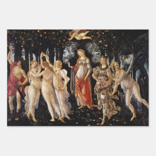 Feuille De Papier Cadeau Sandro Botticelli - La Primavera