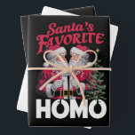 Feuille De Papier Cadeau Santas Favori Homo Gay Christmas LGBTQ Pride<br><div class="desc">Santas Favori Homo Gay Christmas LGBTQ Pride</div>