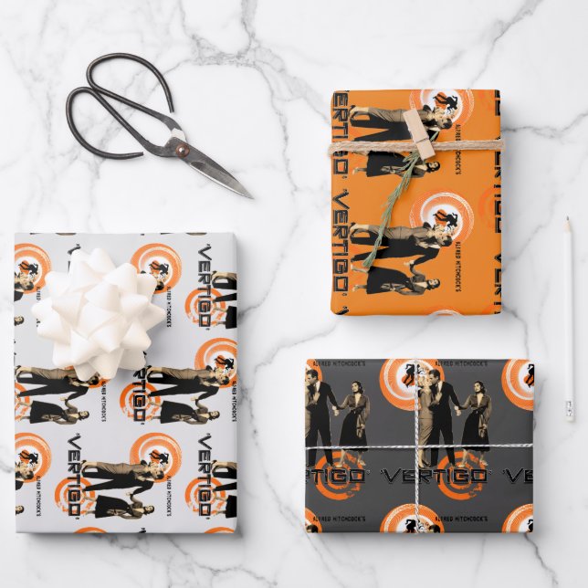 Feuille De Papier Cadeau "Scottie" & Madeleine (Recto)